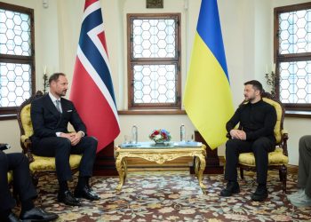 Президент України зустрівся з кронпринцом Норвегії