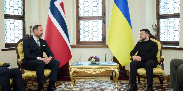 Президент України зустрівся з кронпринцом Норвегії