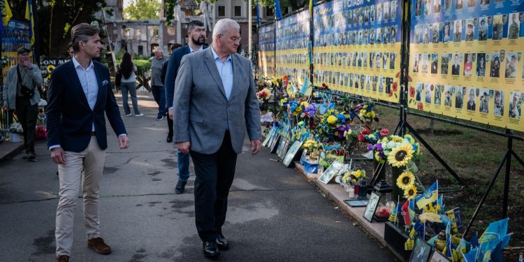 Кястутіс Будріс відвідав Херсонщину та Миколаївщину