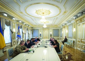 Volodymyr Zelenskyy Meets with U.S. Special Envoy Keith Kellogg