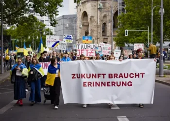 Марш до Дня Незалежності у Берліні зібрав 5 000 учасників