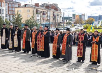 Громада Івано-Франківська молилася за упокій Степана Бандери