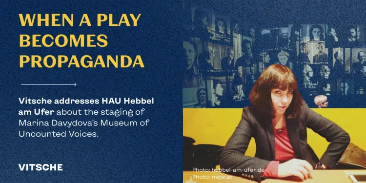 “Віче” почала кампанію проти російської імперської вистави у Берліні