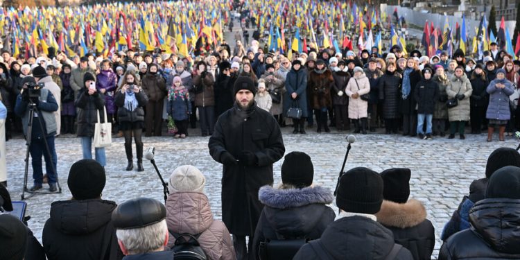 У Львові муніципальний хор «Гомін» провів Скорботну коляду