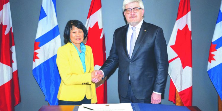 Мер Торонто Олівія Чaу прийняла Посла України в Канаді та Генерального консула України в Торонто