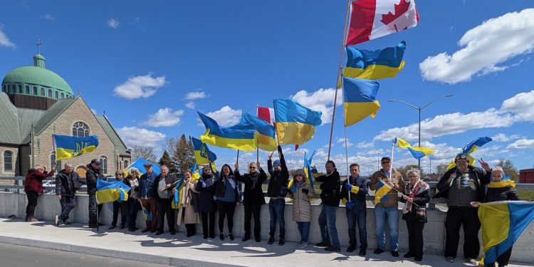 В Ошаві відбулася 300-та акція підтримки України
