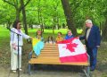 Відзначення 100-ліття Ірини Сеник у Львові Відкриття меморіальної лавки