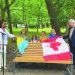 Відзначення 100-ліття Ірини Сеник у Львові Відкриття меморіальної лавки
